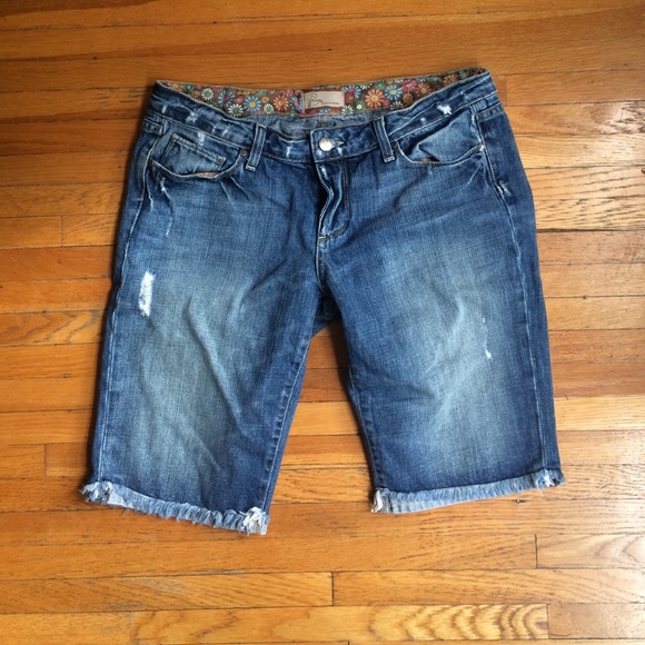 Paige denim shorts.