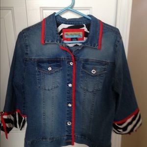 Blue jean jacket