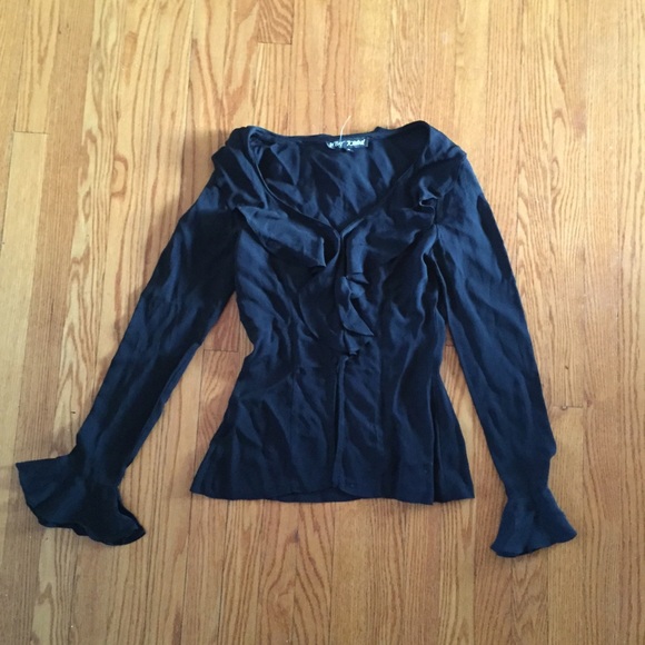 Black Betsey Johnson Blouse