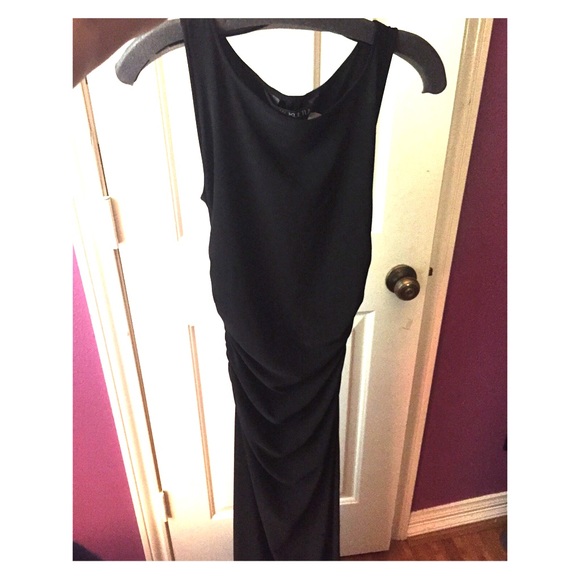 Black Fitted Prom Dress