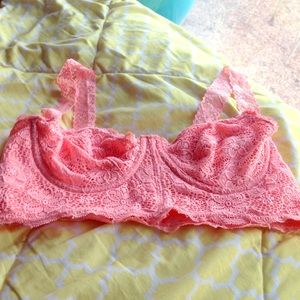 Coral bralette from Urban Outfitters - Medium