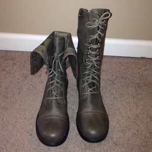 Madden Girl combat boots