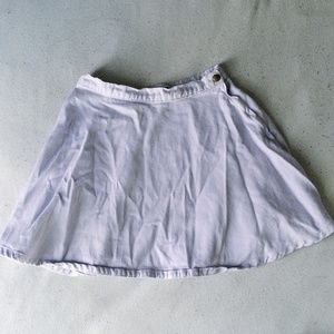 Natural Denim Circle Skirt