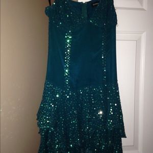 Short evening dress