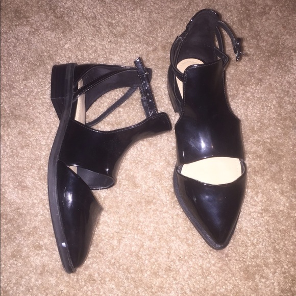 Zara cutout booties