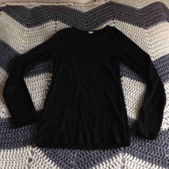 J. Crew Tops - 🎉FINAL🎉J. Crew black long sleeve top