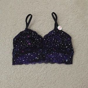 NWT VS PINK Galaxy Print Bralette