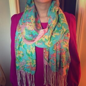 Lilly Pulitzer SC state scarf