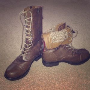 Madden Girl brown boots