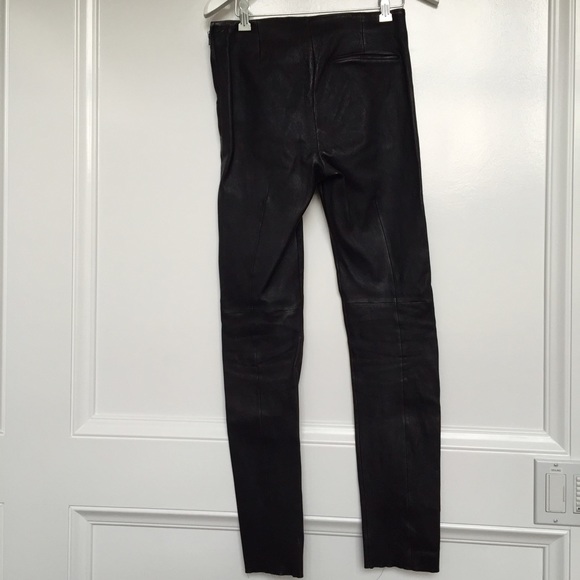 ACNE Leather Pants, used only once at Red carpet - Picture 3 of 4