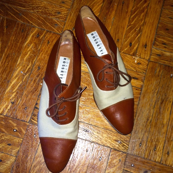 Fratelli Rossetti Oxfords. NEVER WORN. Size 8.
