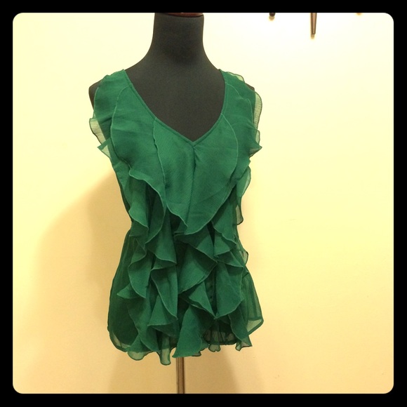 NY&CO Ruffled Top - Picture 1 of 4