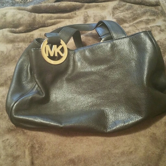 MK leather purse