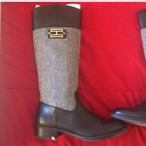 Black Tommy Hilfiger boots