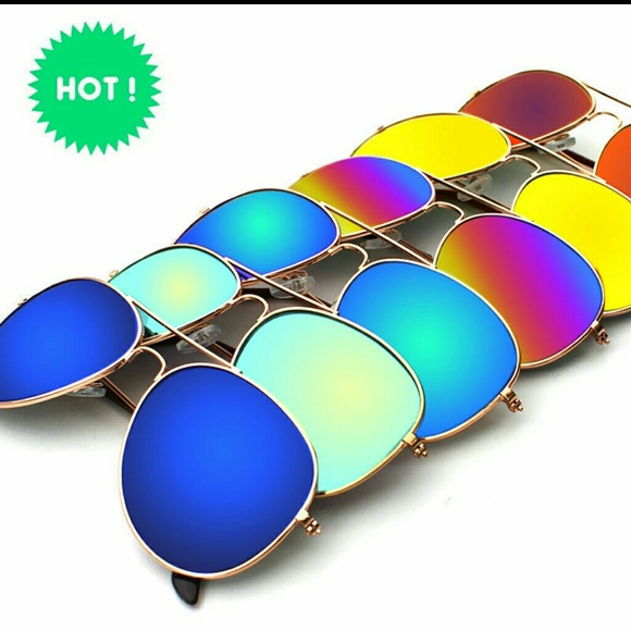 ONE DAY DEAL 1/2 PEICE Aviator unisex sunglasses