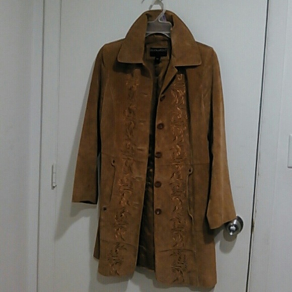 Genuine leather coat