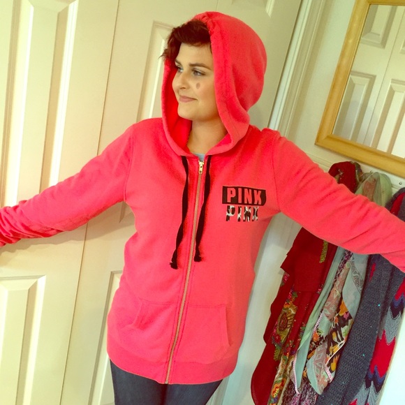Two Victoria's Secret Pink Sweatshirts