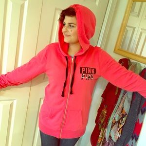 Two Victoria's Secret Pink Sweatshirts