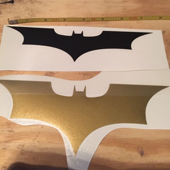 Batman vinyl stickers