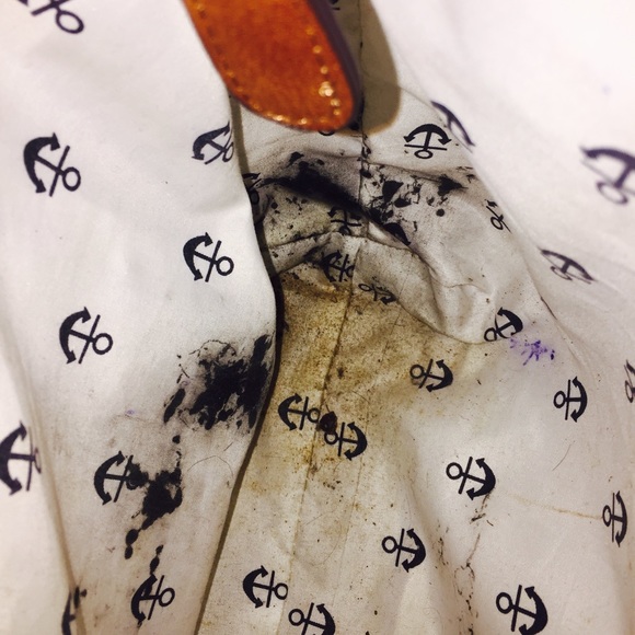 Cute striped navy and white nautical with wallet - Picture 2 of 3