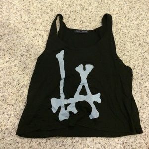 Tank top LA skull and bones