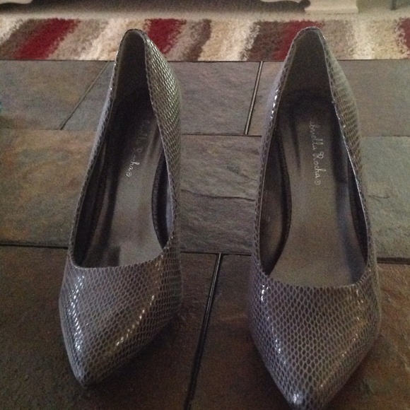 Beautiful textured suede shoes.