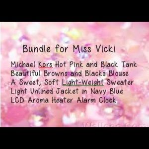 💕 Bundle for Miss Vicki 💕