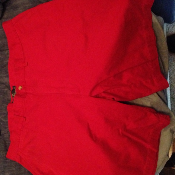 Red Ralph Lauren shorts
