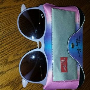 Purple Ray Bans