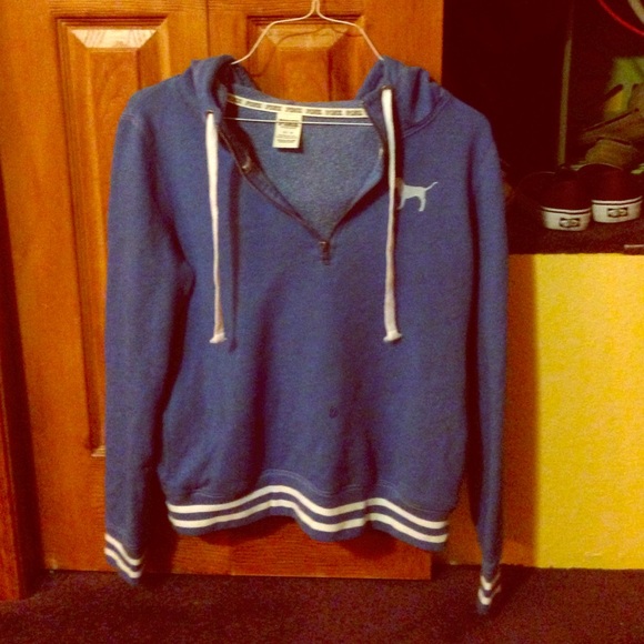 Blue PINK sweatshirt
