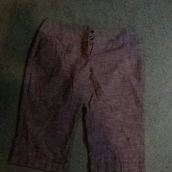 Dark gray dress shorts