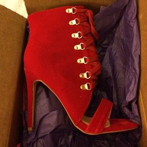 Red booties
