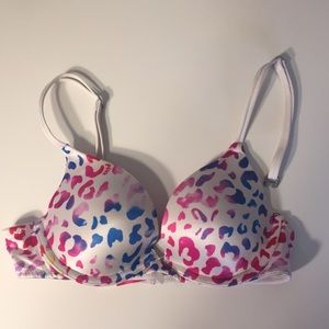 Victoria's Secret pink push-up bra