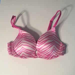 BUNDLED Victoria's Secret pink push-up bra