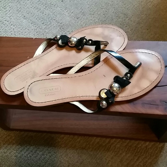 Coach sandals