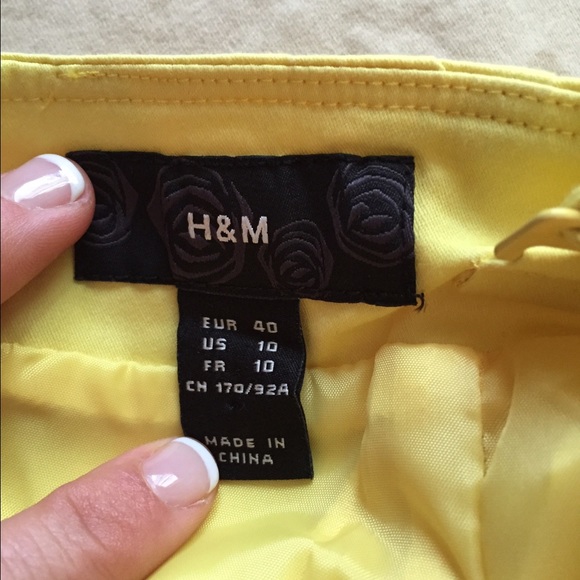 H&M yellow dress - Picture 3 of 4