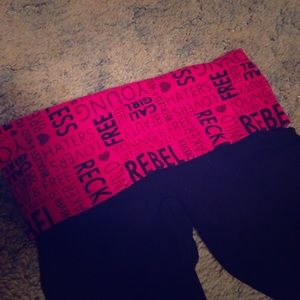 Super cute yoga pants!