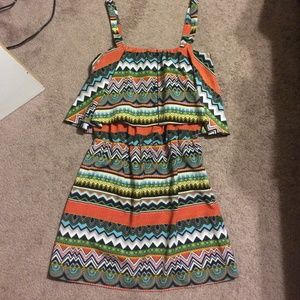 Aztec Pattern Dress