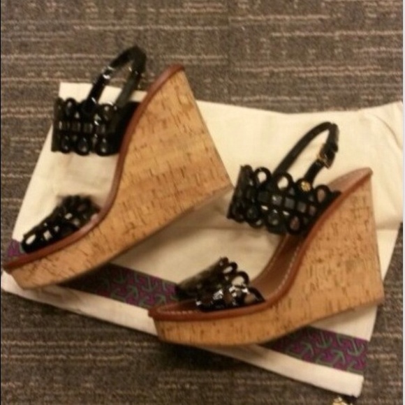 Tory Burch Nori Wedge Sandal - Picture 2 of 2