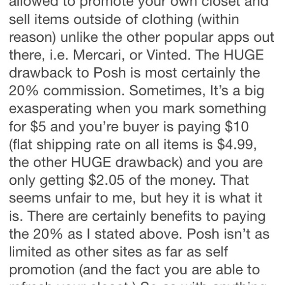 My Poshmark Review πππππ - Picture 2 of 4