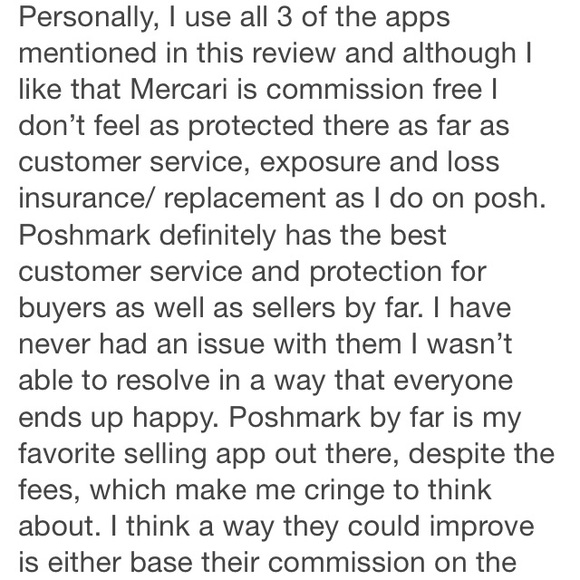 My Poshmark Review πππππ - Picture 3 of 4