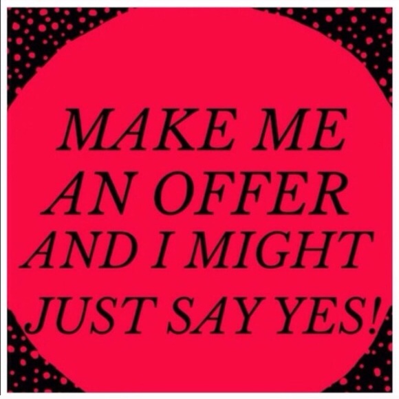 Send me an offer ❤️