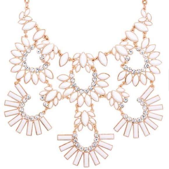 mark. So White Now Necklace
