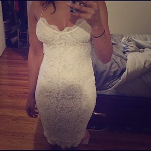 Missguided Lace Dress