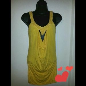 Yellow club dress