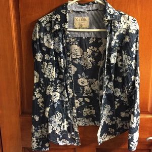 Flower shirt - guess
