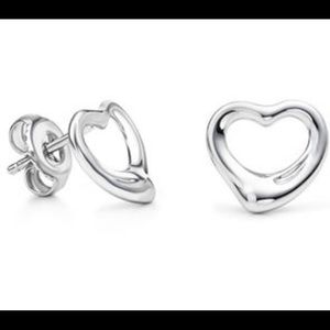 Tiffany & Co. Elsa Peretti Open Heart Earrings