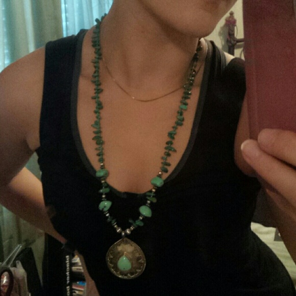 XXXSOLDXXX Turquoise and .925 Silver Necklace - Picture 3 of 4