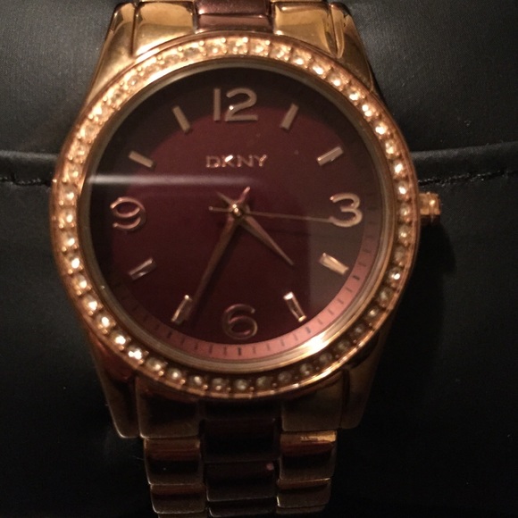 Authentic DKNY two toned watch - Picture 2 of 3