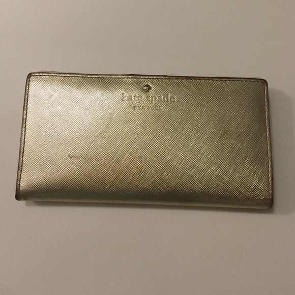 Kate Spade cobble hill Stacy wallet- Gold
